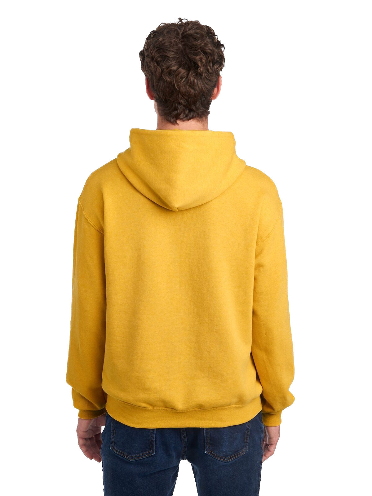 Unisex NuBlend® Fleece Pullover Hoodie - Mustard Heather