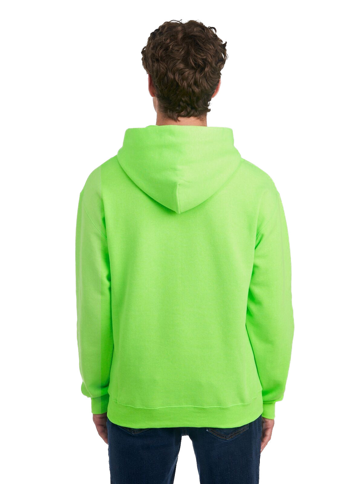 Unisex NuBlend® Fleece Pullover Hoodie - Neon Green