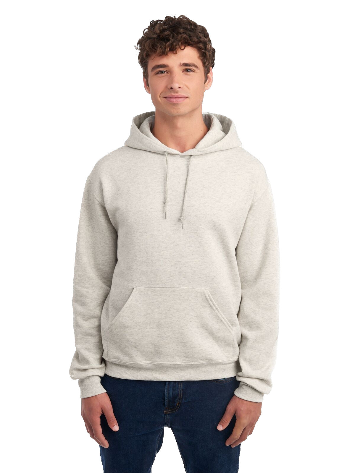 Unisex NuBlend® Fleece Pullover Hoodie - Oatmeal Heather