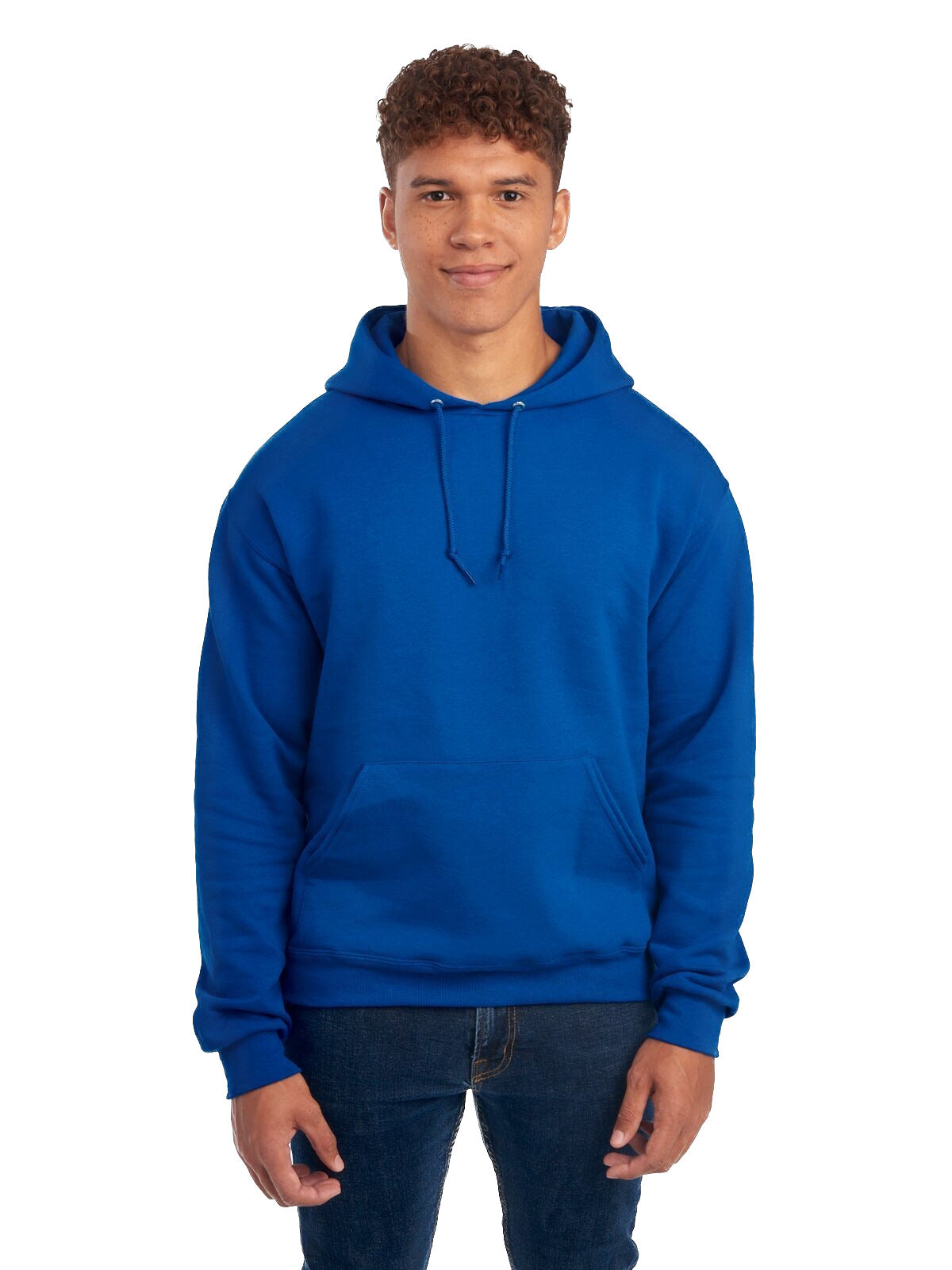 Unisex NuBlend® Fleece Pullover Hoodie - Royal