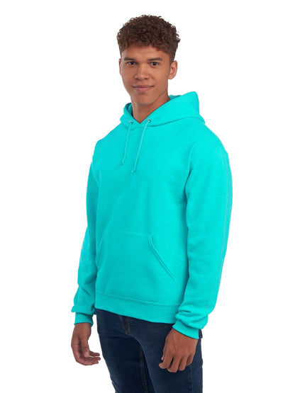 Unisex NuBlend® Fleece Pullover Hoodie - Scuba Blue