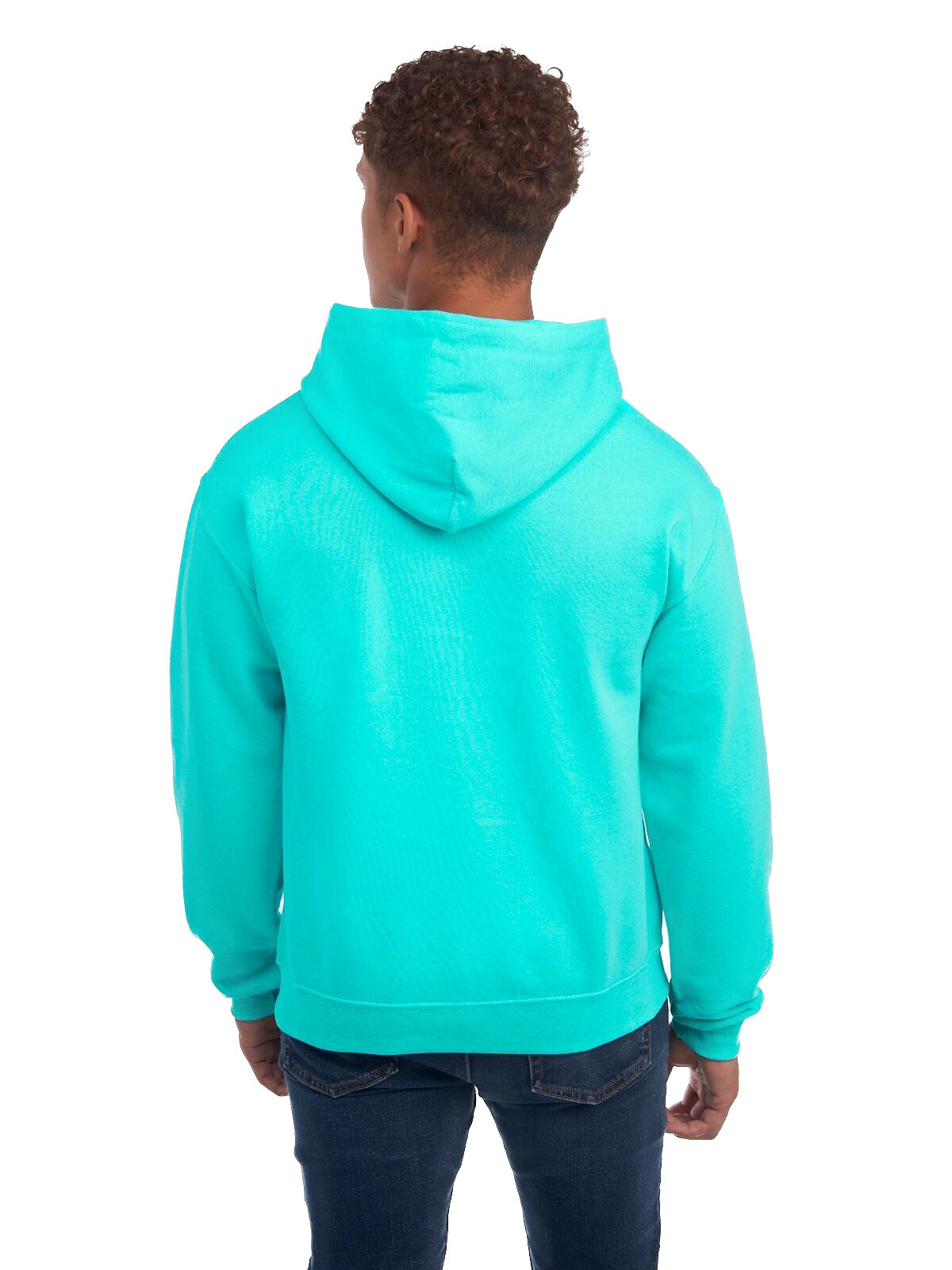 Unisex NuBlend® Fleece Pullover Hoodie - Scuba Blue