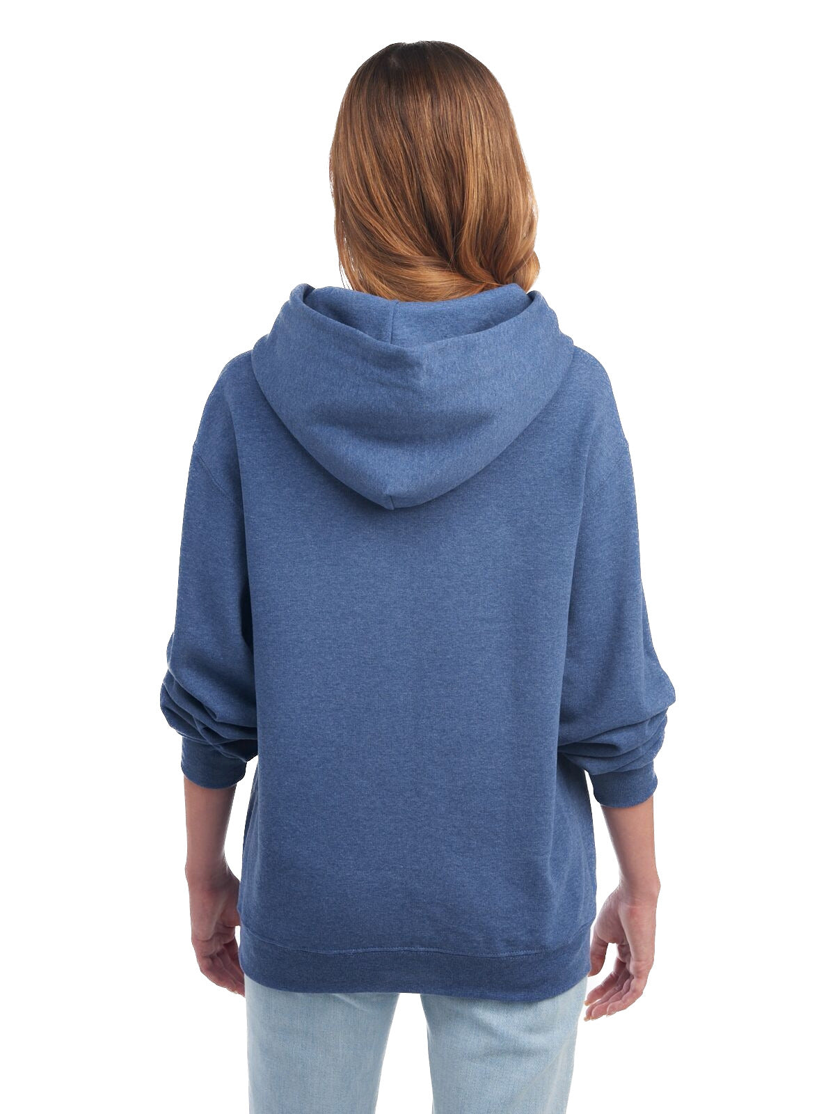 Unisex NuBlend® Fleece Pullover Hoodie - Vintage Heather Blue
