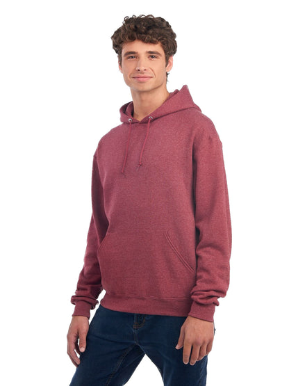 Unisex NuBlend® Fleece Pullover Hoodie - Vintage Heather Maroon