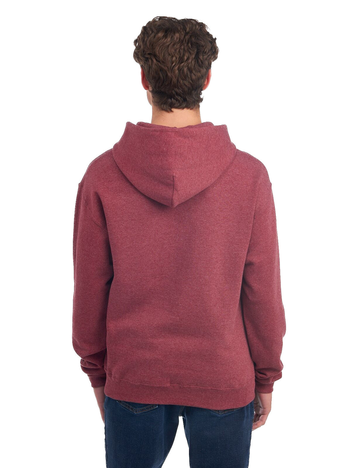 Unisex NuBlend® Fleece Pullover Hoodie - Vintage Heather Maroon