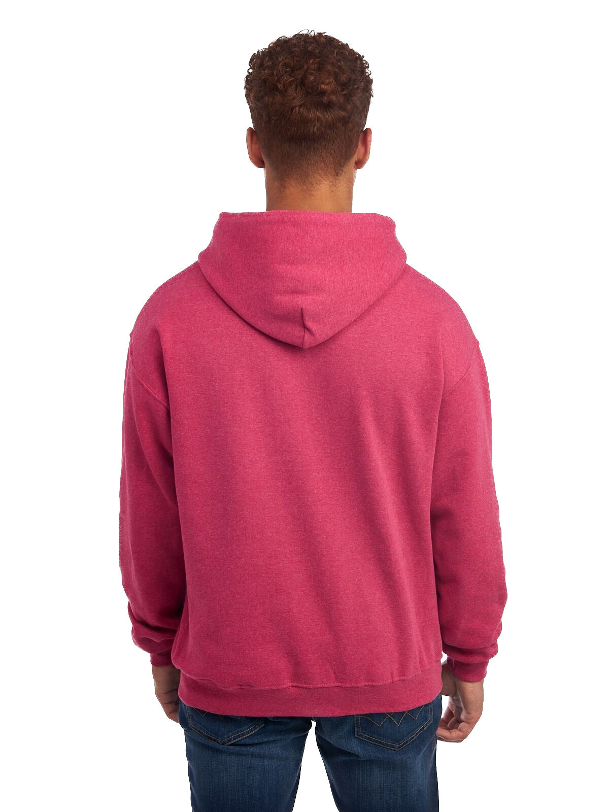 Unisex NuBlend® Fleece Pullover Hoodie - Vintage Heather Red