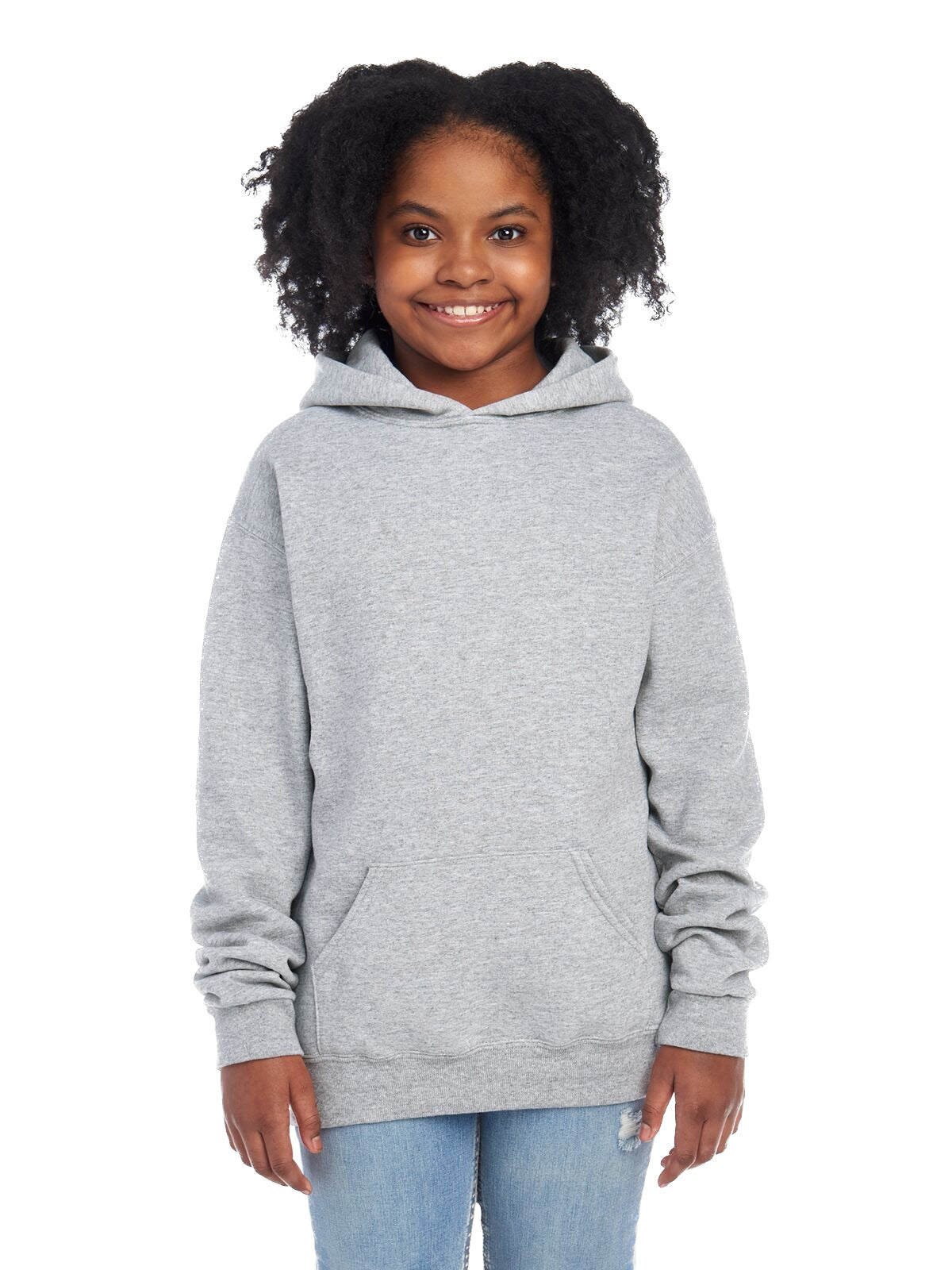 Youth NuBlend�� Fleece Pullover Hoodie - Athletic Heather