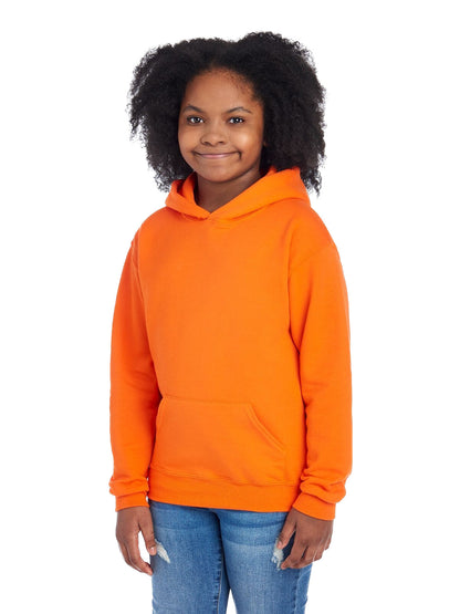 Youth NuBlend�� Fleece Pullover Hoodie - Burnt Orange