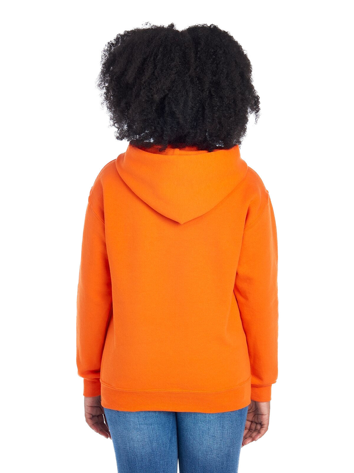 Youth NuBlend�� Fleece Pullover Hoodie - Burnt Orange