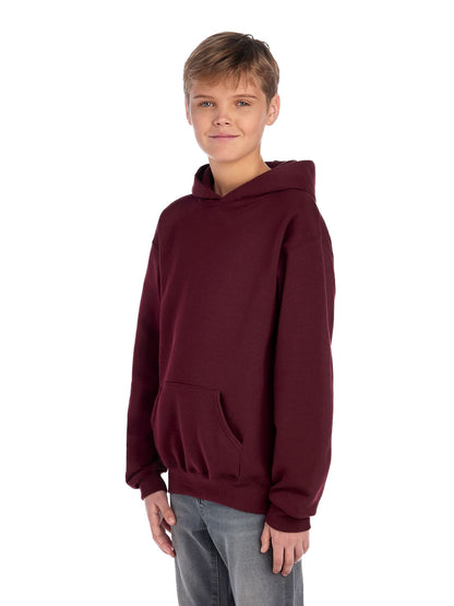 Youth NuBlend�� Fleece Pullover Hoodie - Maroon
