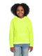 Jerzees 996Y - Youth NuBlend�� Fleece Pullover Hoodie - High Viz Safety Green