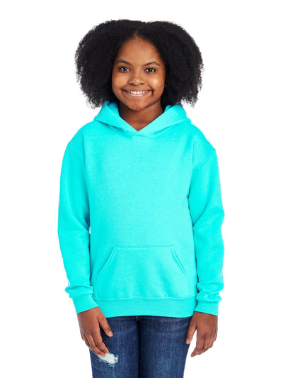 Youth NuBlend�� Fleece Pullover Hoodie - Scuba Blue