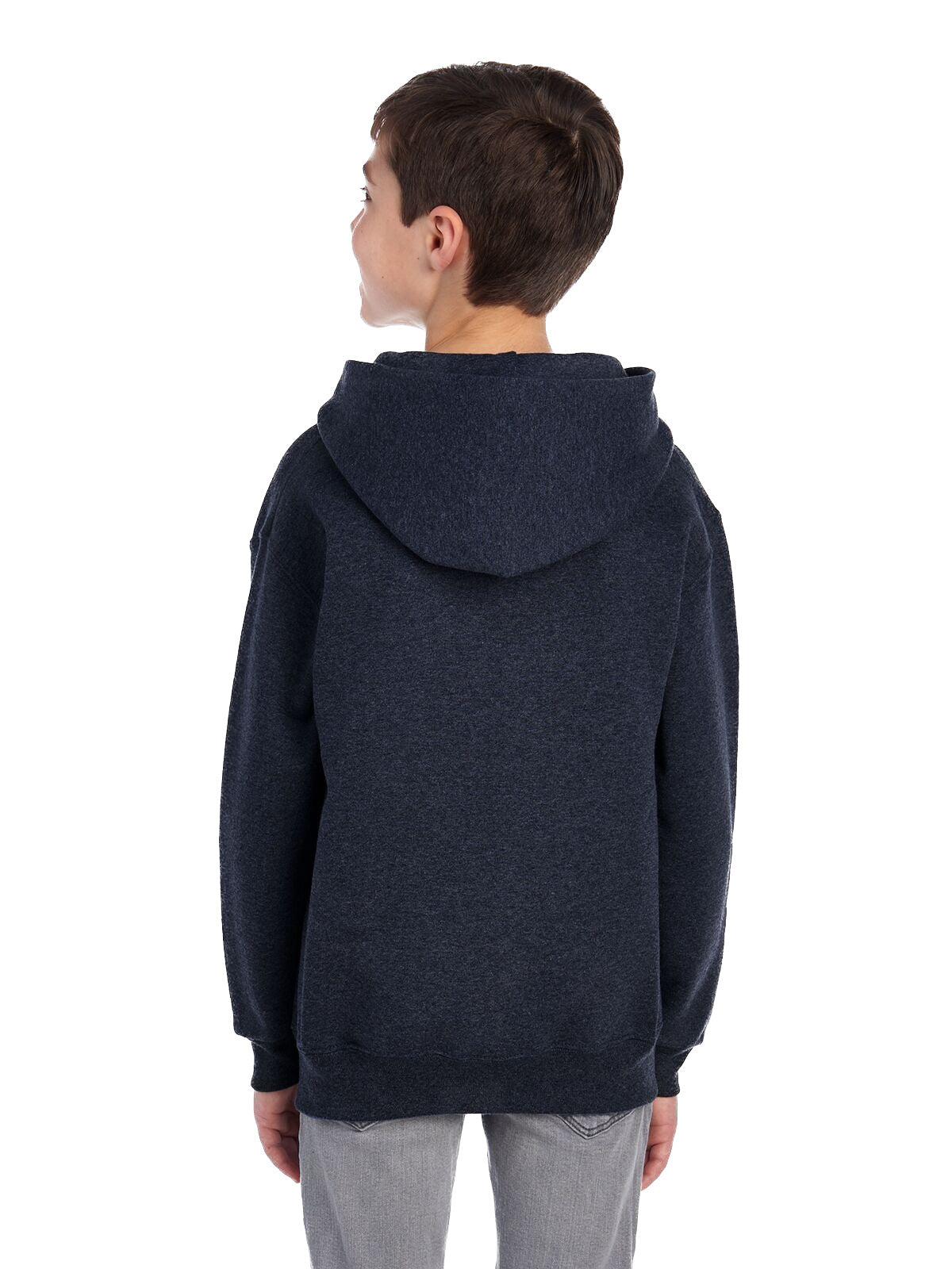 Youth NuBlend�� Fleece Pullover Hoodie - Vintage Heather Navy