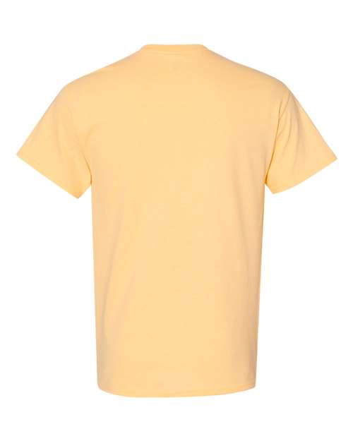 Gildan 5000 Yellow Haze — back