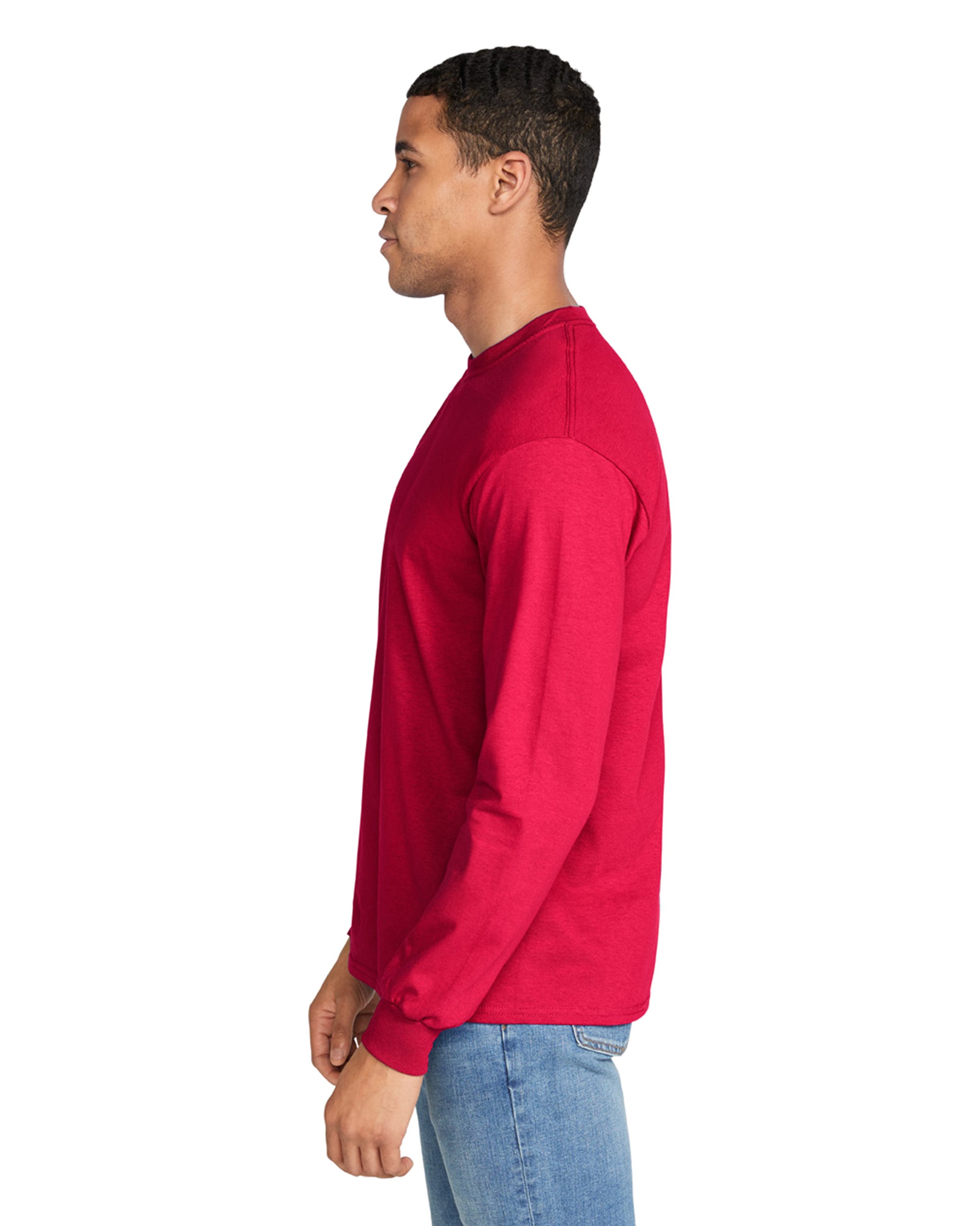 Unisex Ultra Cotton® Long-Sleeve T-Shirt - Red