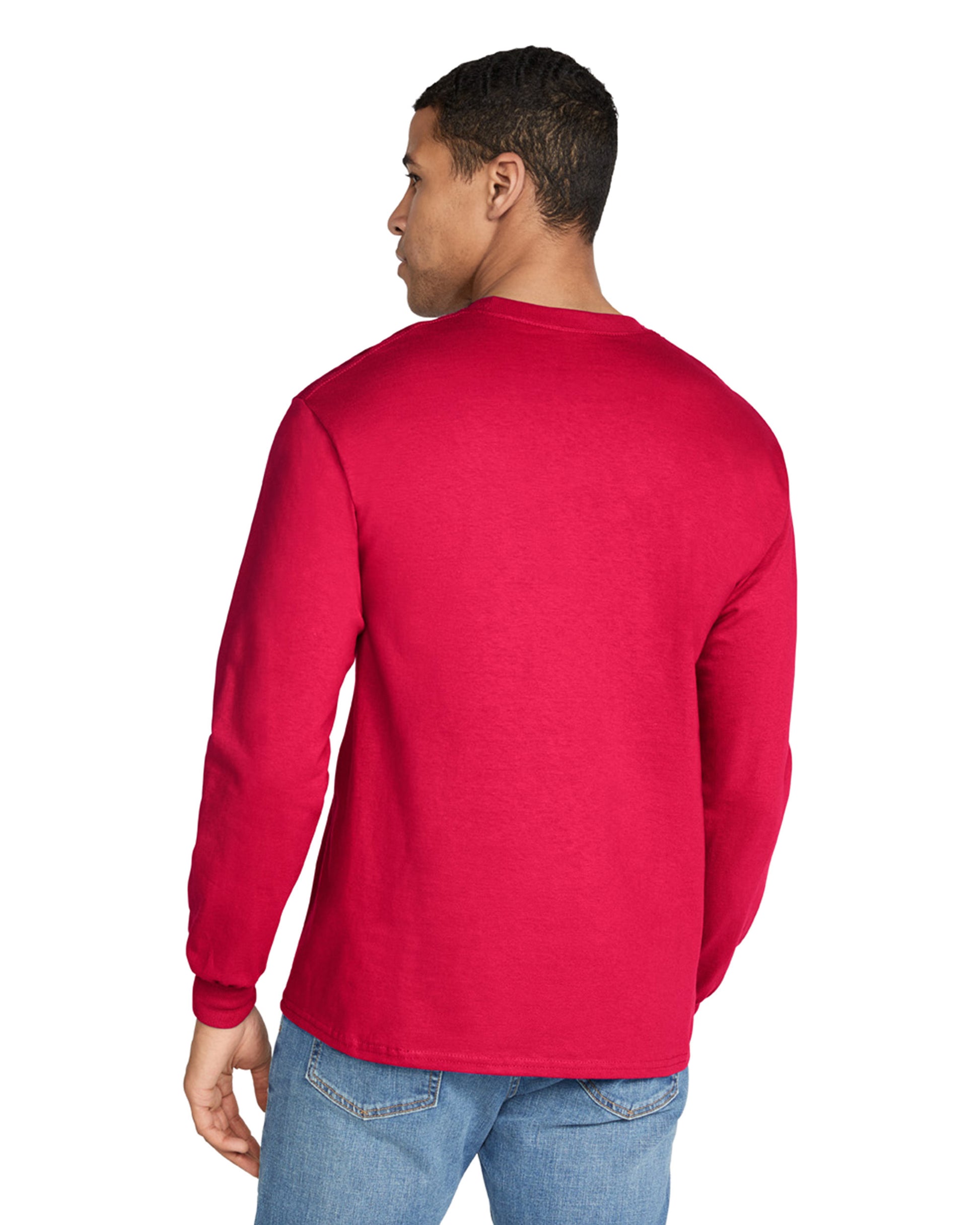 Unisex Ultra Cotton® Long-Sleeve T-Shirt - Red