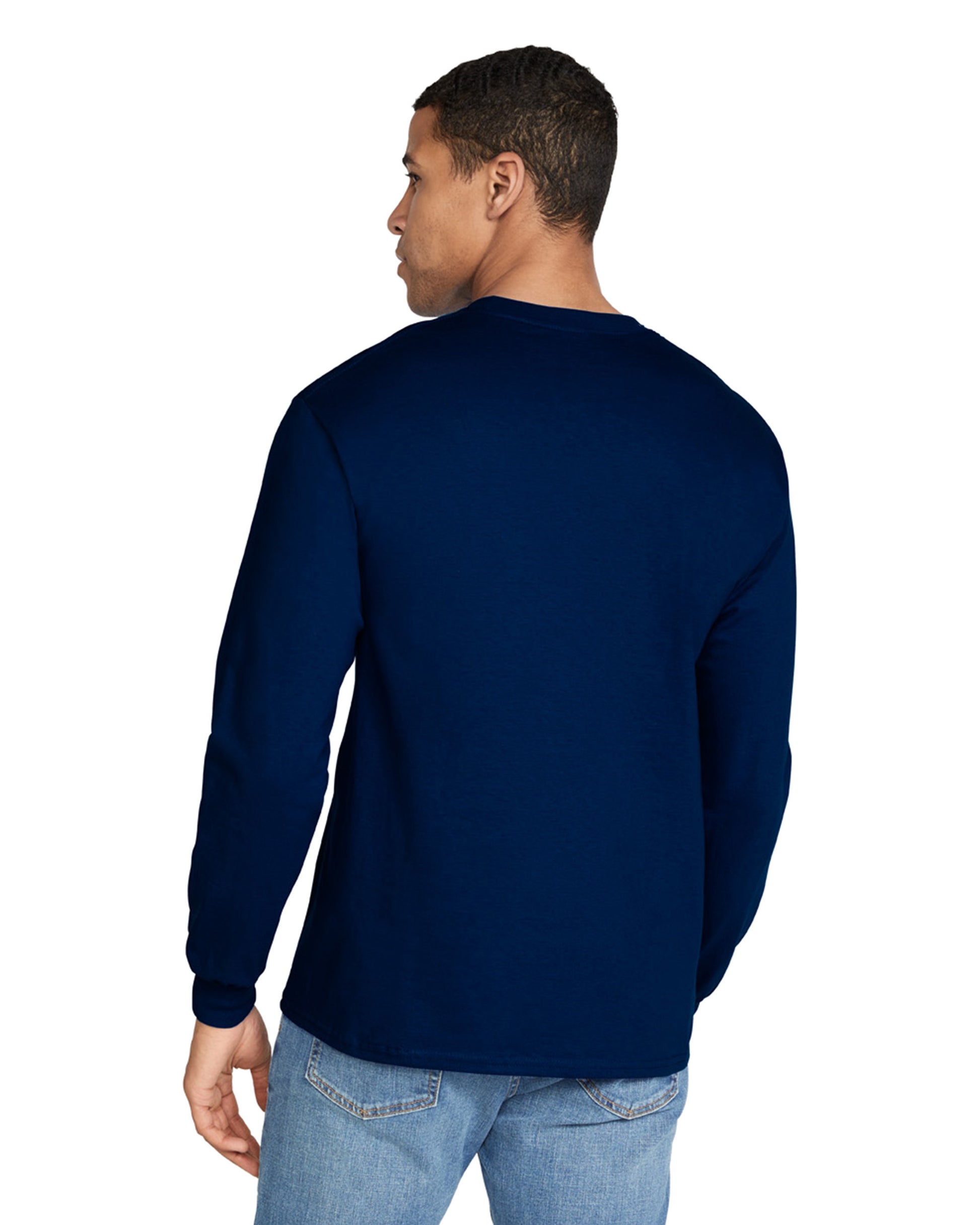 Unisex Ultra Cotton® Long-Sleeve T-Shirt - Navy
