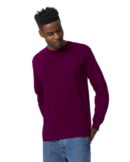 Unisex Ultra Cotton® Long-Sleeve T-Shirt - Maroon
