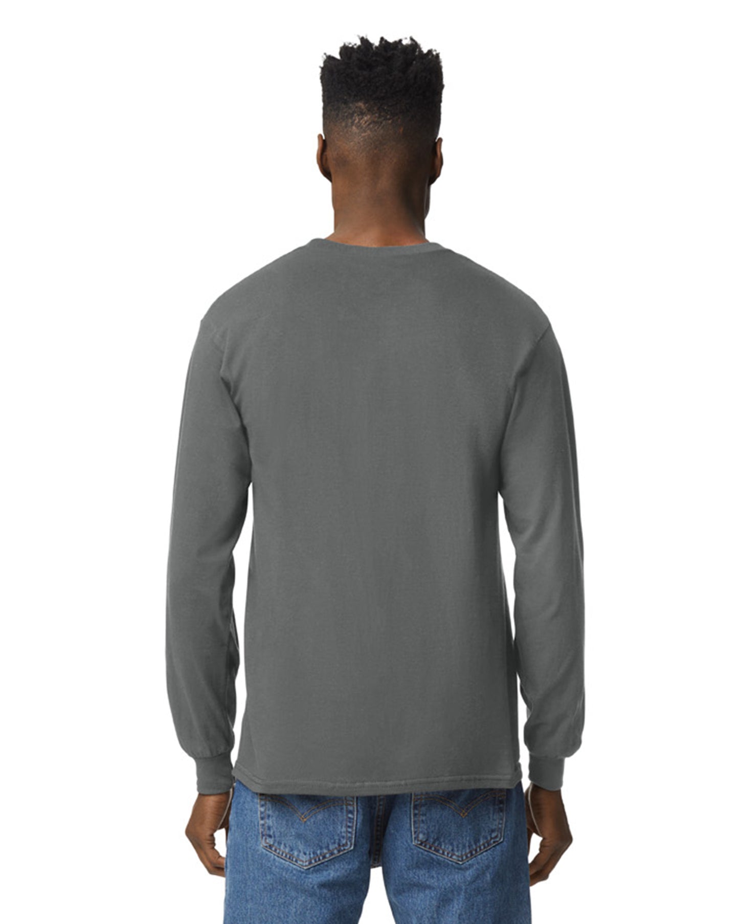 Unisex Ultra Cotton® Long-Sleeve T-Shirt - Charcoal