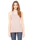 Bella + Canvas B8800 - Women's Flowy Racerback Tank - Heather Striped Athletic / Neon Pink