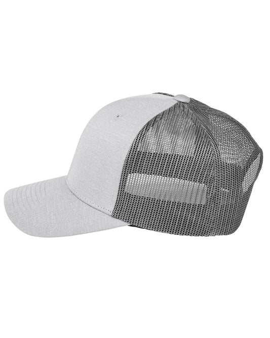by Yupoong® Unisex Zone Sonic Heather Trucker Cap - Athletic Heather / Sport Graphite