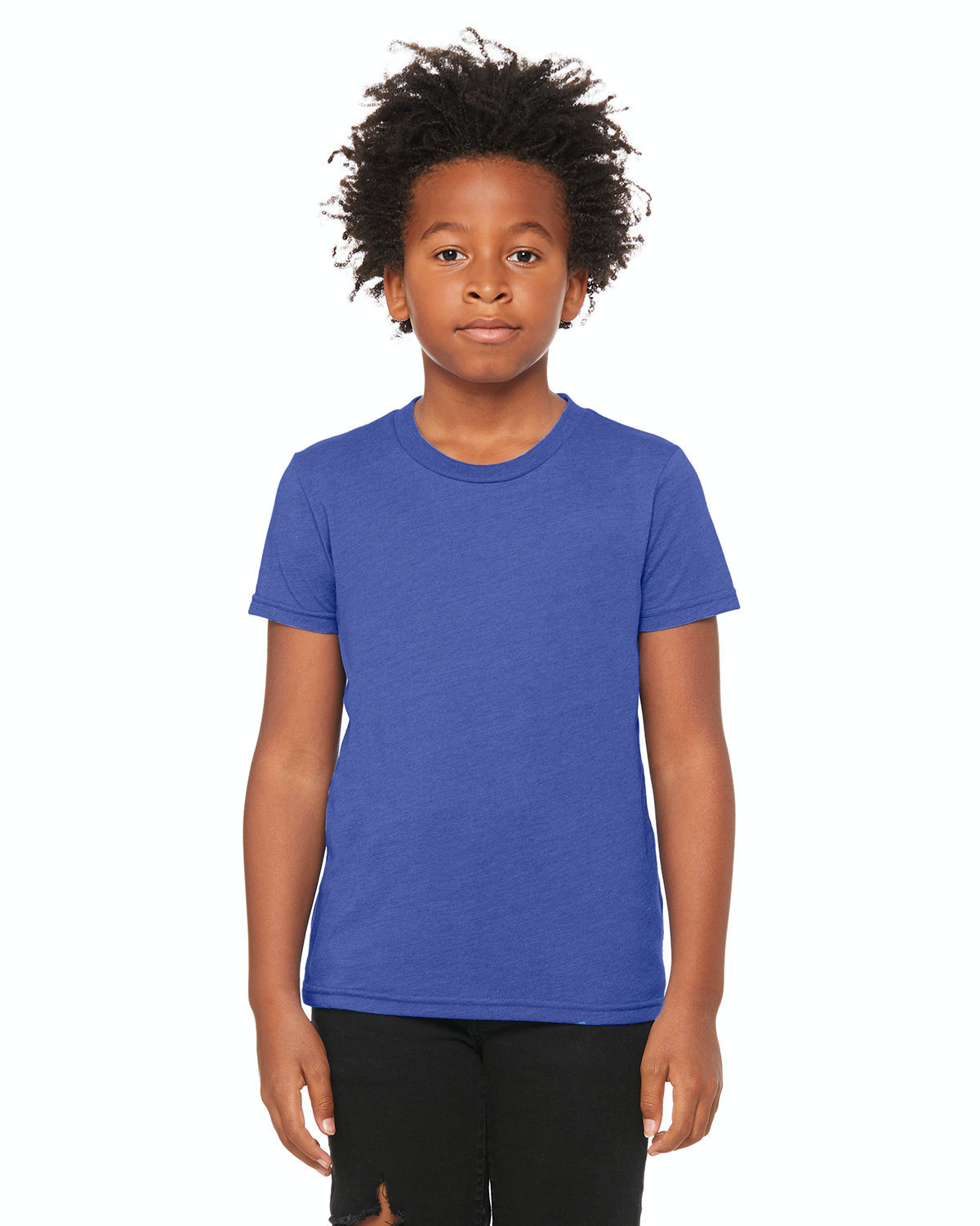 Youth Jersey T-Shirt - Heather True Royal
