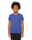 Bella + Canvas 3001YCVC - Youth Jersey T-Shirt - Heather True Royal