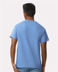 Gildan 2000 Carolina Blue — on model back