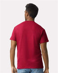 Gildan 2000 Cherry Red — on model back