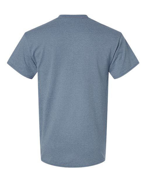 Gildan 2000 Heather Indigo — back