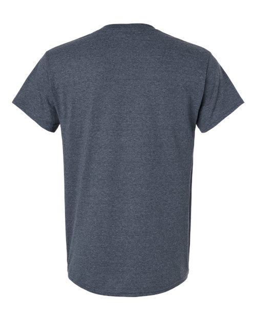 Gildan 2000 Heather Navy — back