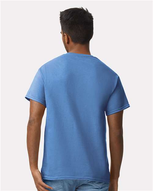 Gildan 2000 Iris — on model back