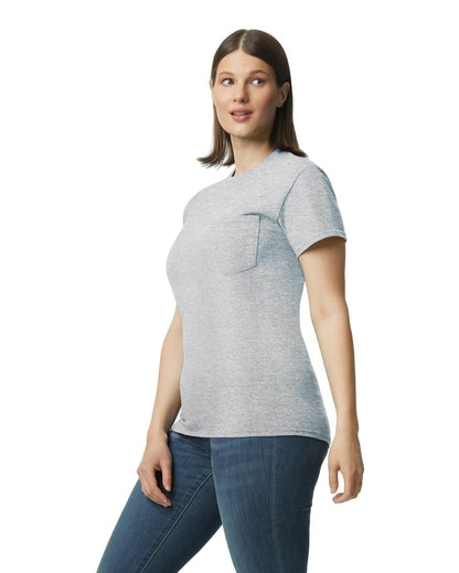 Unisex Heavy Cotton™ Pocket T-Shirt - Sport Gray