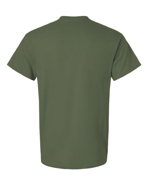 Gildan 2000 Military Green — back