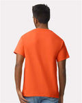 Gildan 2000 Orange — on model back