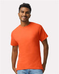 Gildan 2000 Orange — on model front