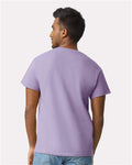 Gildan 2000 Orchid — on model back