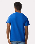 Gildan 2000 Royal — on model back