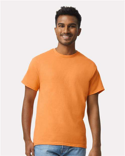 Gildan 2000 Tangerine — on model front