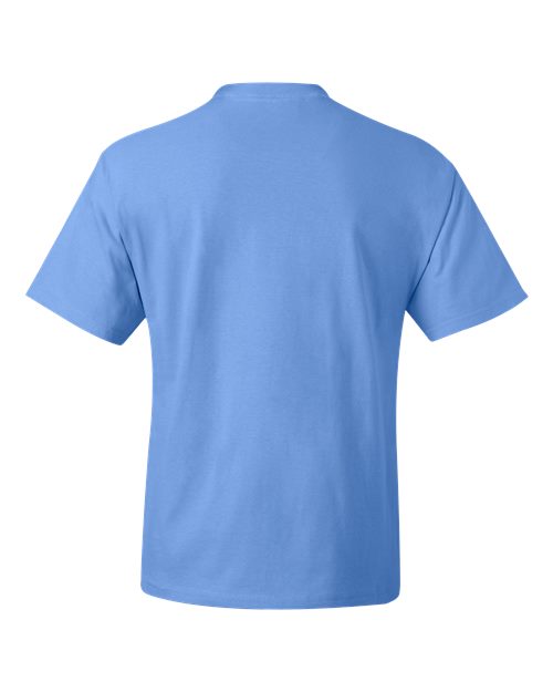 Hanes 5180 Carolina Blue — back