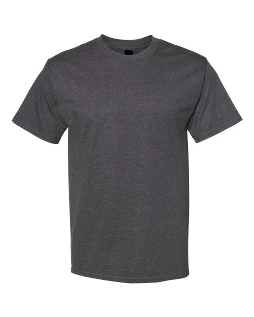 Hanes 5180 Charcoal Heather — front