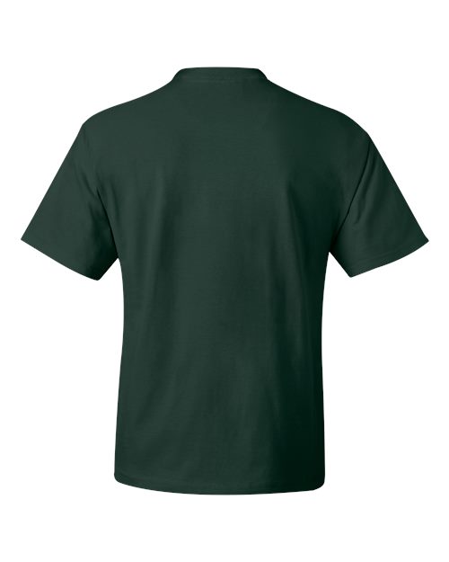 Hanes 5180 Deep Forest — back