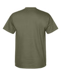 Hanes 5180 Fatigue Green — back