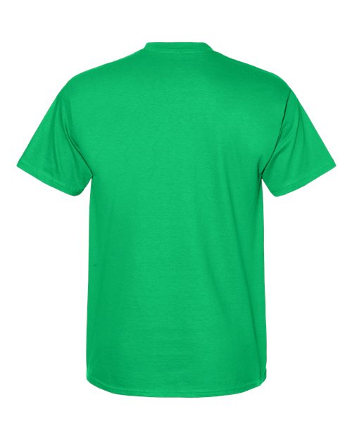 Hanes 5180 Kelly Green — back