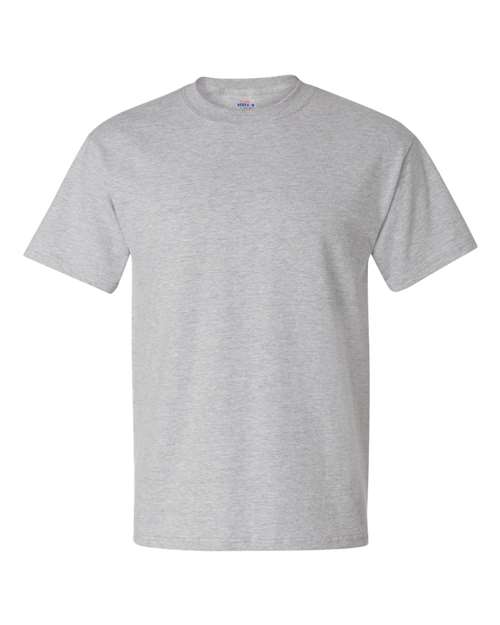 Hanes 5180 Light Steel — front