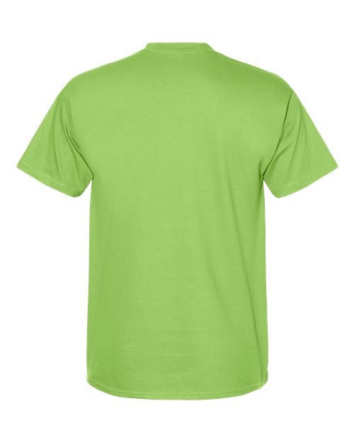 Hanes 5180 Lime — back