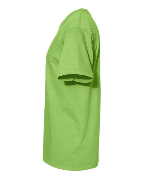 Hanes 5180 Lime — direct side