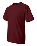 Hanes 5180 Maroon — side
