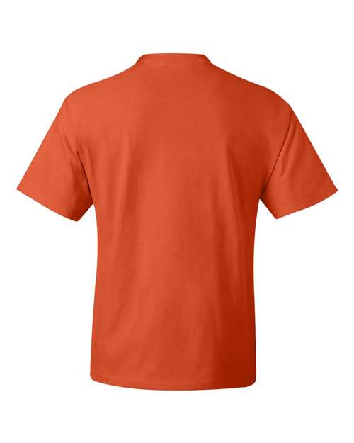 Hanes 5180 Orange — back