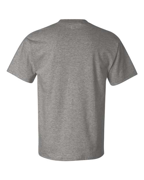 Hanes 5180 Oxford Grey — back